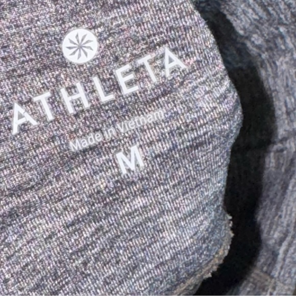 ATHLETA Straight Up Heather Charcoal Grey Yoga Legging Pants size Medium #919179 - Picture 12 of 12